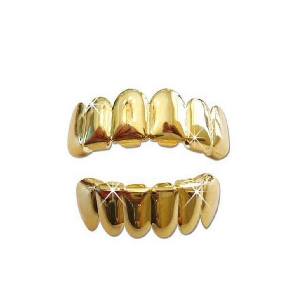 Body Jewelry Unique - New Top Bottom Set Teeth Grillz