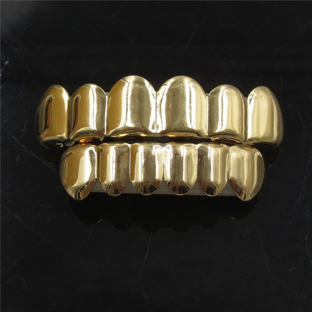 Body Jewelry Unique - New Top Bottom Set Teeth Grillz