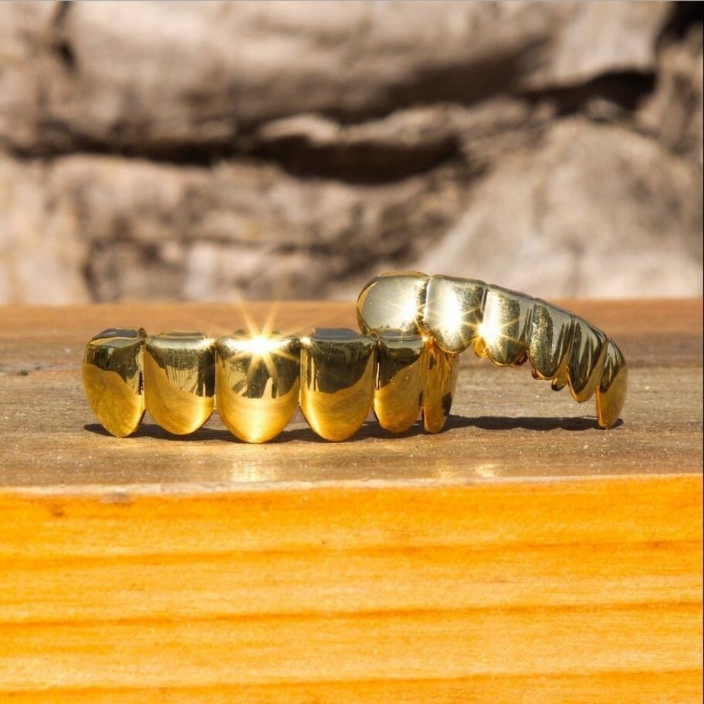 New Top Bottom Set Teeth Grill - Body Jewelry Unique ulasan dan harga
