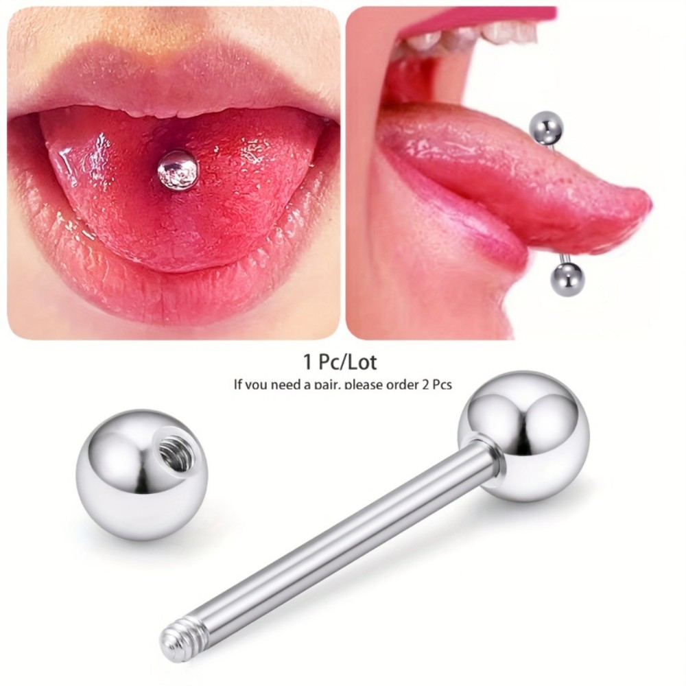Stainless Steel Barbell Rod To - Body Jewelry Brands ulasan dan harga