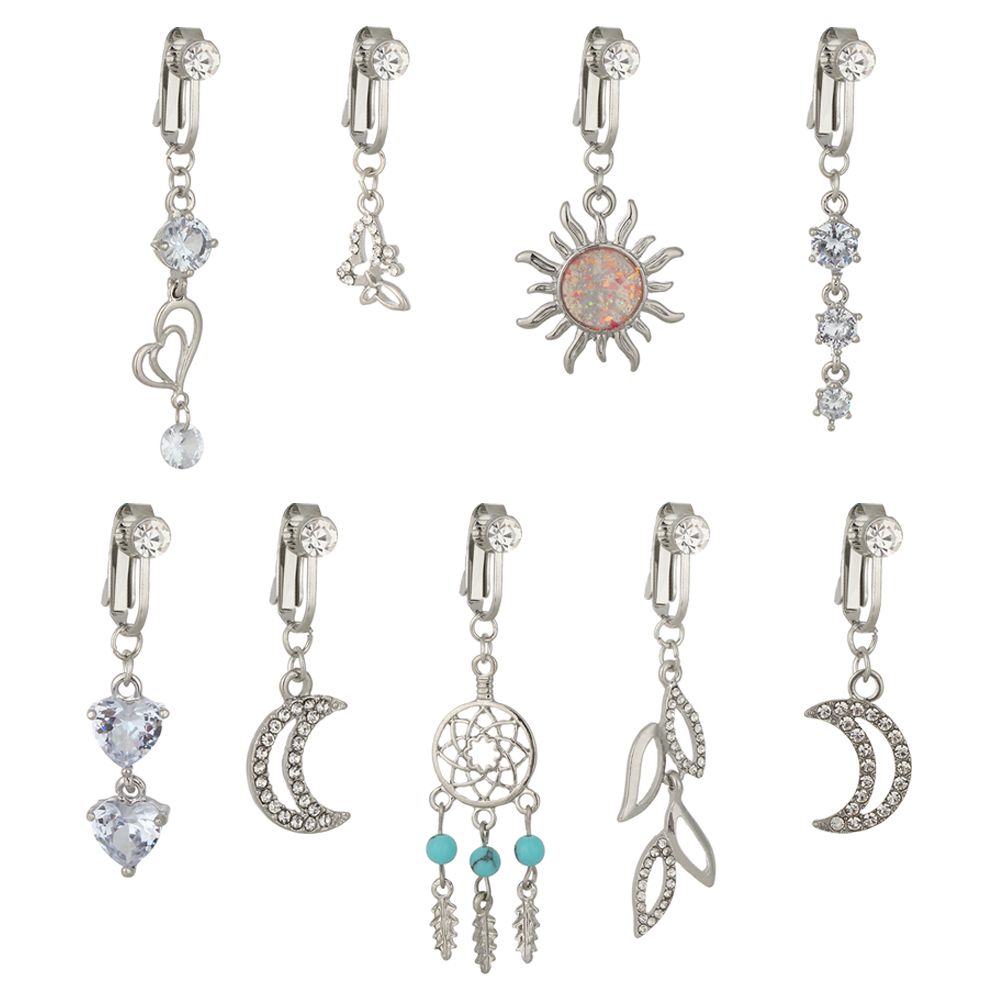 Faux Fake Belly Butterfly Fake - Body Jewelry Belly Button Rings ulasan dan harga