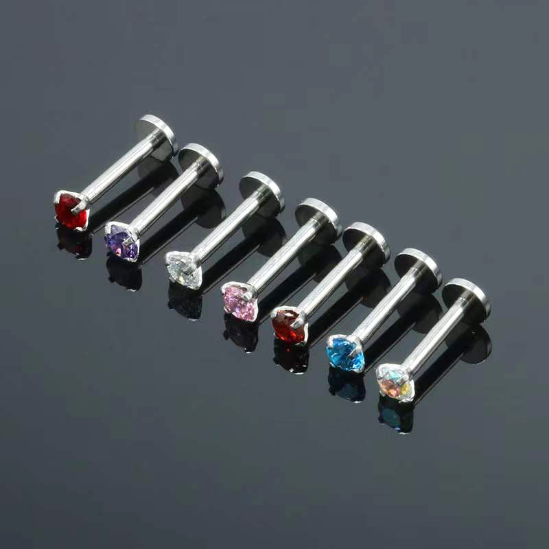 1PC New Surgical Steel Multico - Body Jewelry Internally Threaded ulasan dan harga