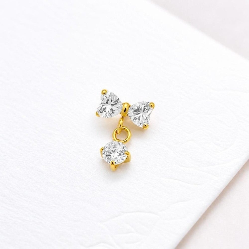 G23 Titanium Cartilage Stud Ea - Body Jewelry Internally Threaded ulasan dan harga