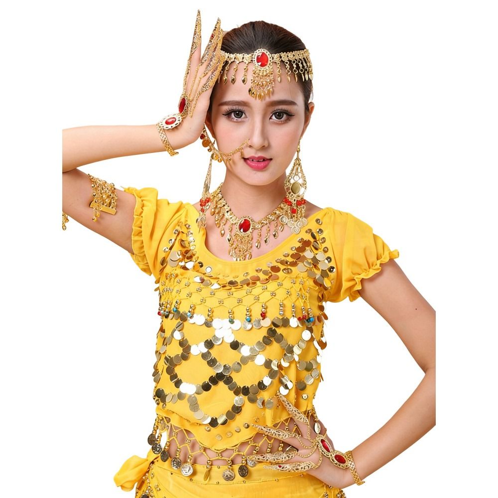 Bohemian Style Sequins Head Ch - Body Jewelry Diamond ulasan dan harga
