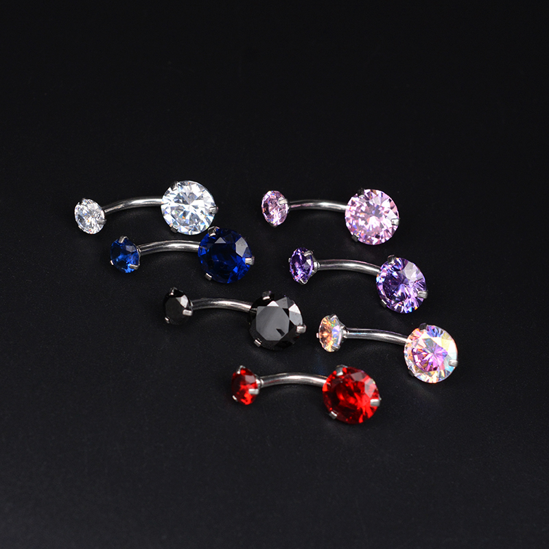 New Brand AAA Zircon Jeweled S - Body Jewelry Brands ulasan dan harga