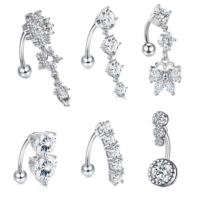 Belly Button Ring Dangle Belly - Body Jewelry Belly Button Rings ulasan dan harga