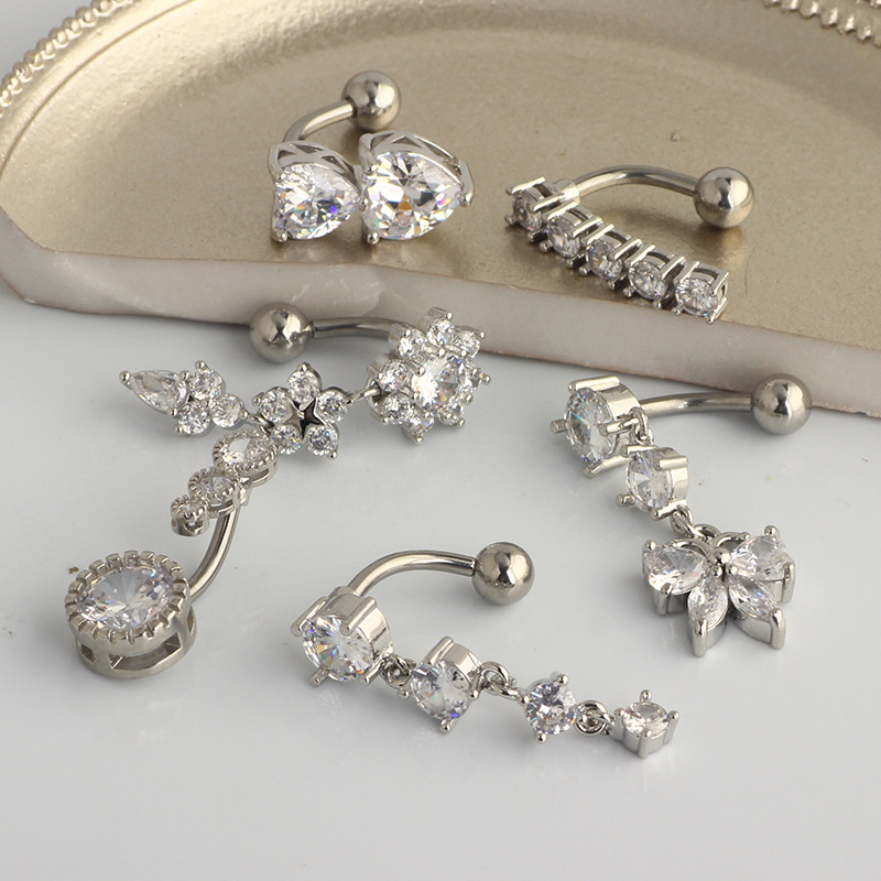 Belly Button Ring Dangle Belly - Body Jewelry Belly Button Rings ulasan dan harga