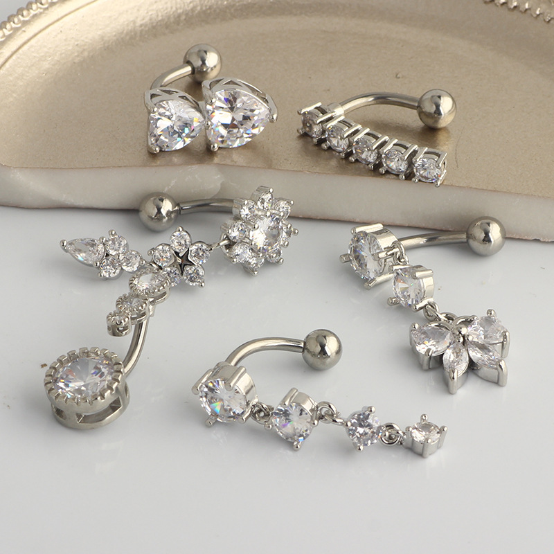 Belly Button Ring Dangle Belly - Body Jewelry Belly Button Rings ulasan dan harga