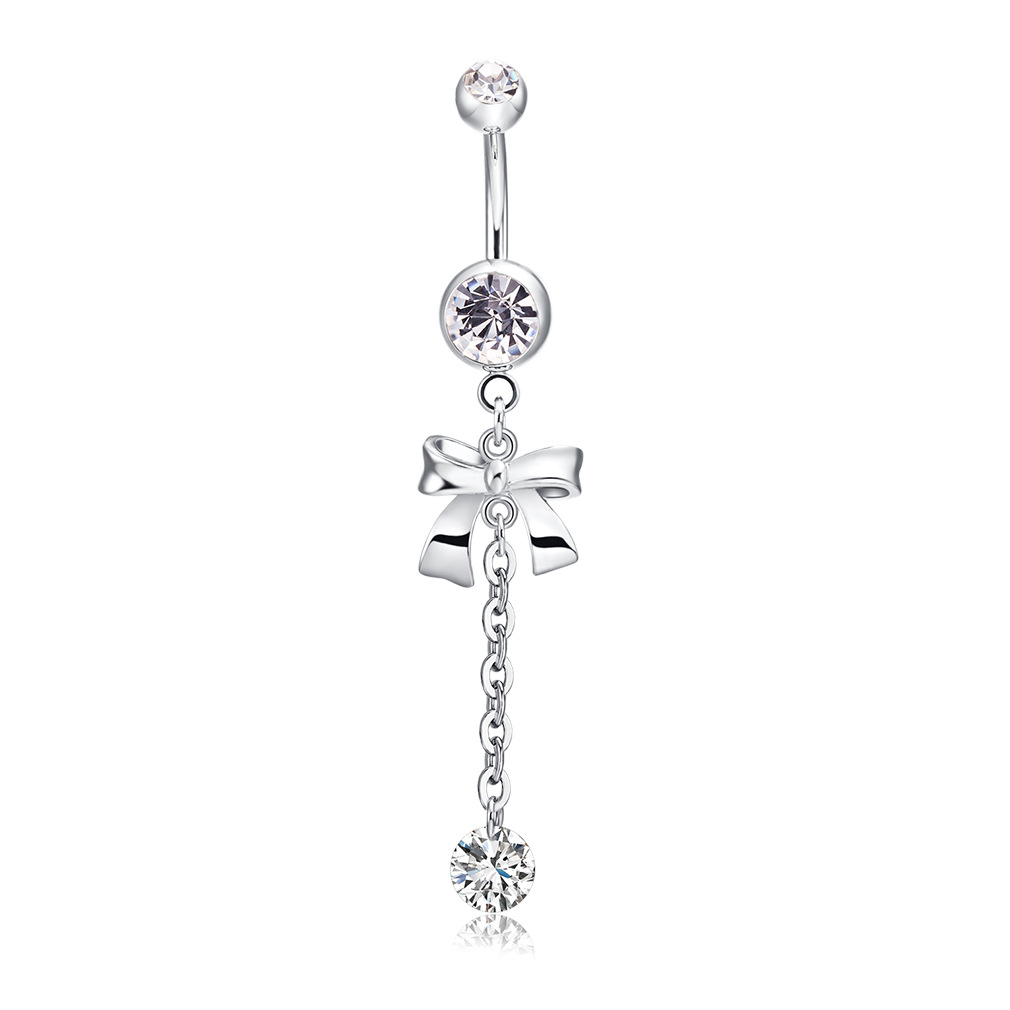 925 Silver Sterling Belly Butt - Body Jewelry Internally Threaded ulasan dan harga