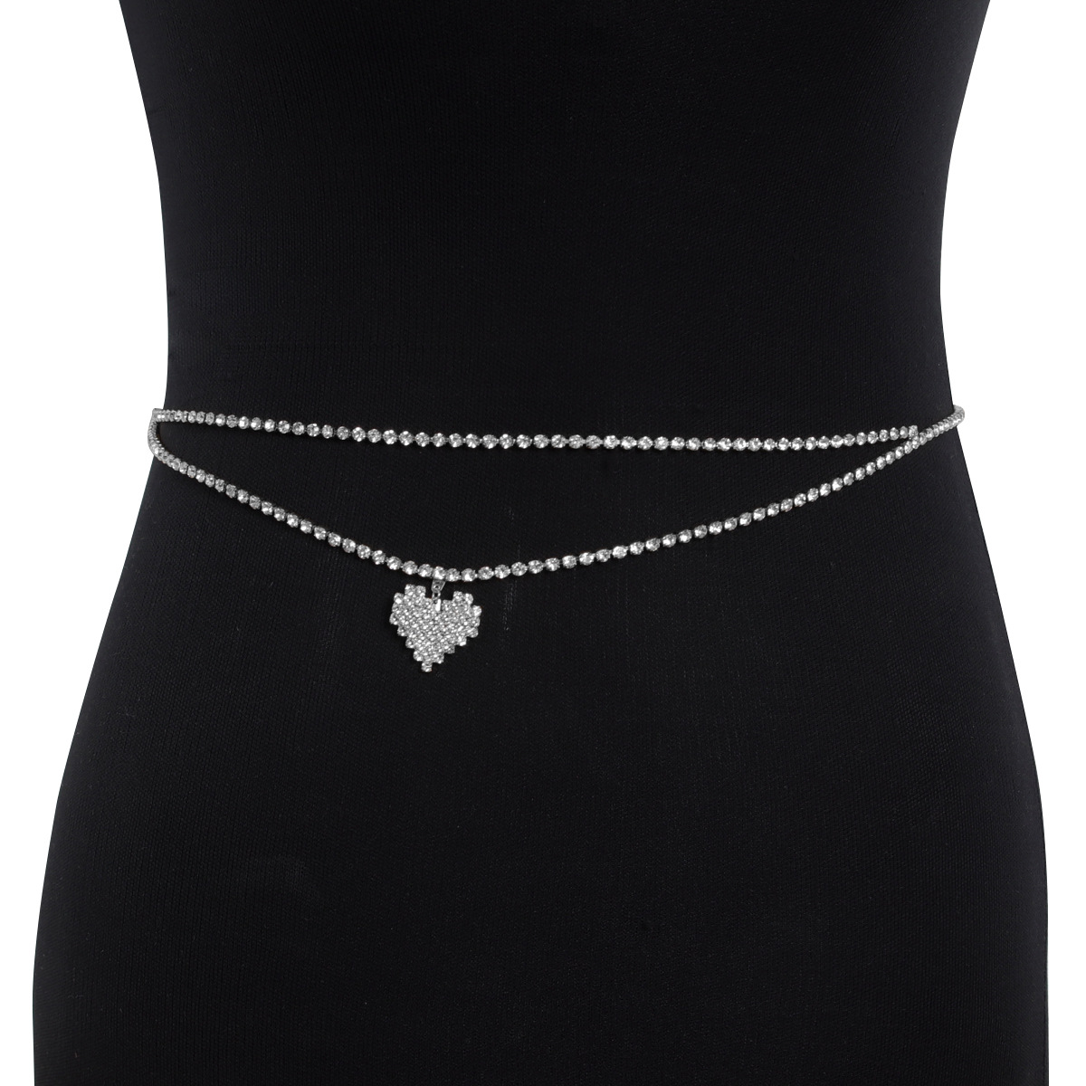 Fashionable Heart-shaped Sexy  - Body Jewelry Art ulasan dan harga