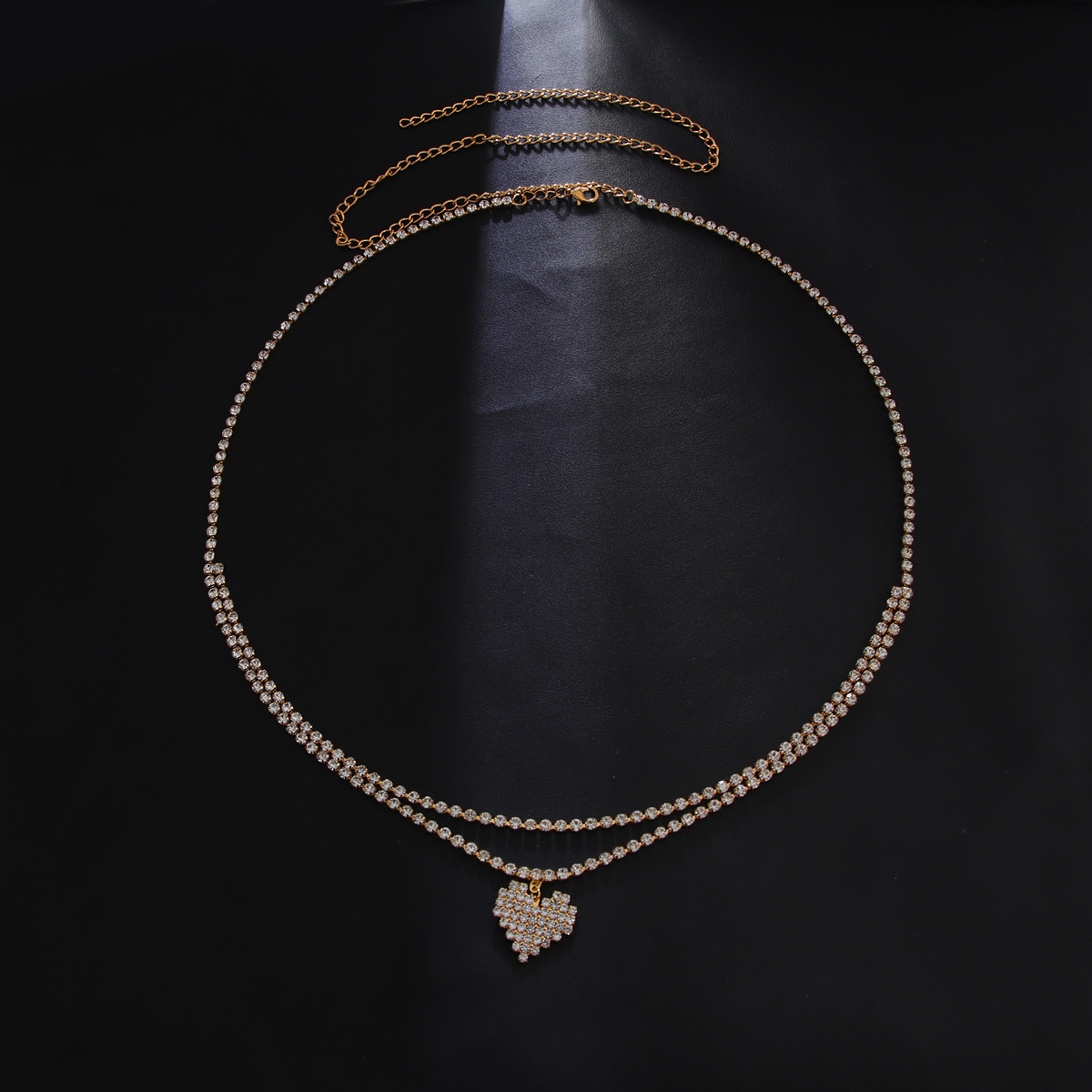 Fashionable Heart-shaped Sexy  - Body Jewelry Art ulasan dan harga