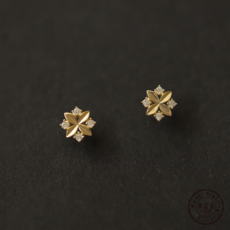 S925 Sterling Silver Plated 14 - Body Jewelry Diamond ulasan dan harga