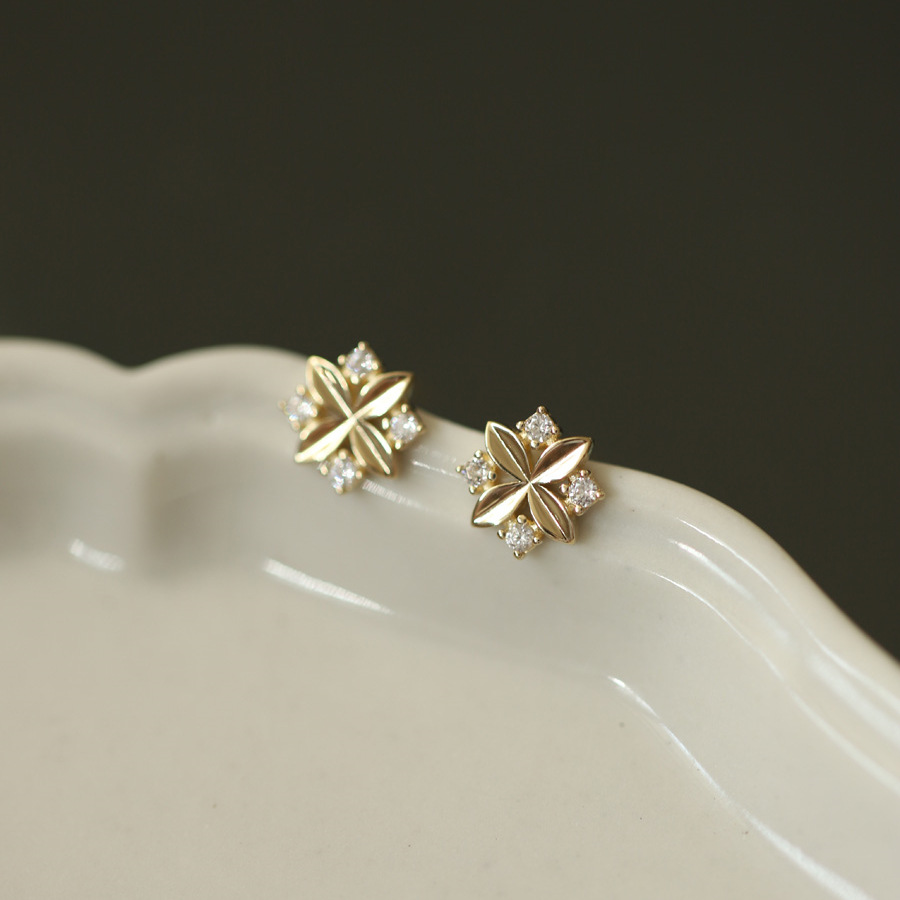 S925 Sterling Silver Plated 14 - Body Jewelry Diamond ulasan dan harga
