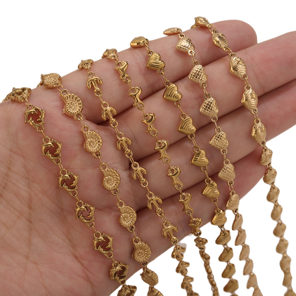 1M PVD Gold Stainless Steel He - Body Jewelry Bulk ulasan dan harga