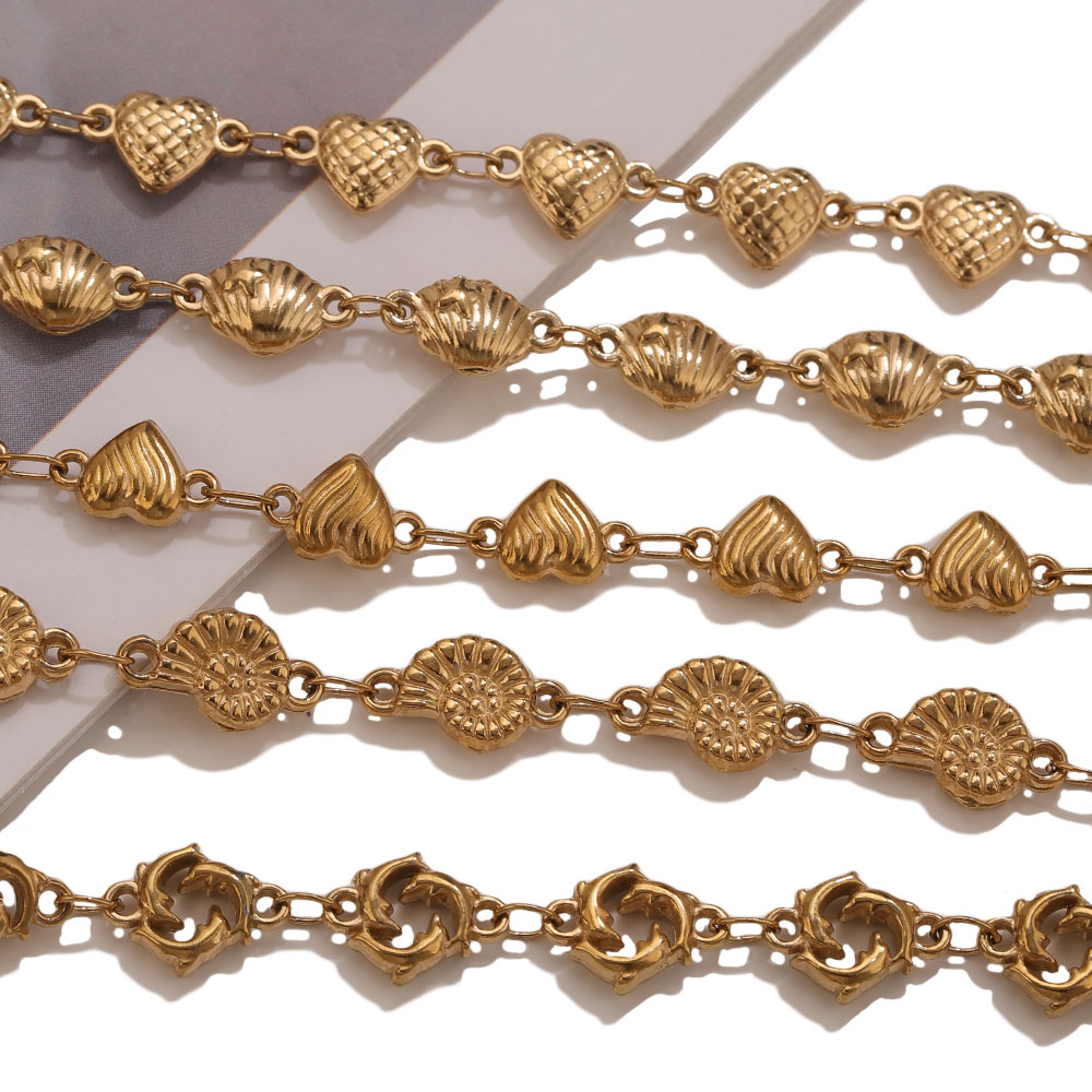 1M PVD Gold Stainless Steel He - Body Jewelry Bulk ulasan dan harga