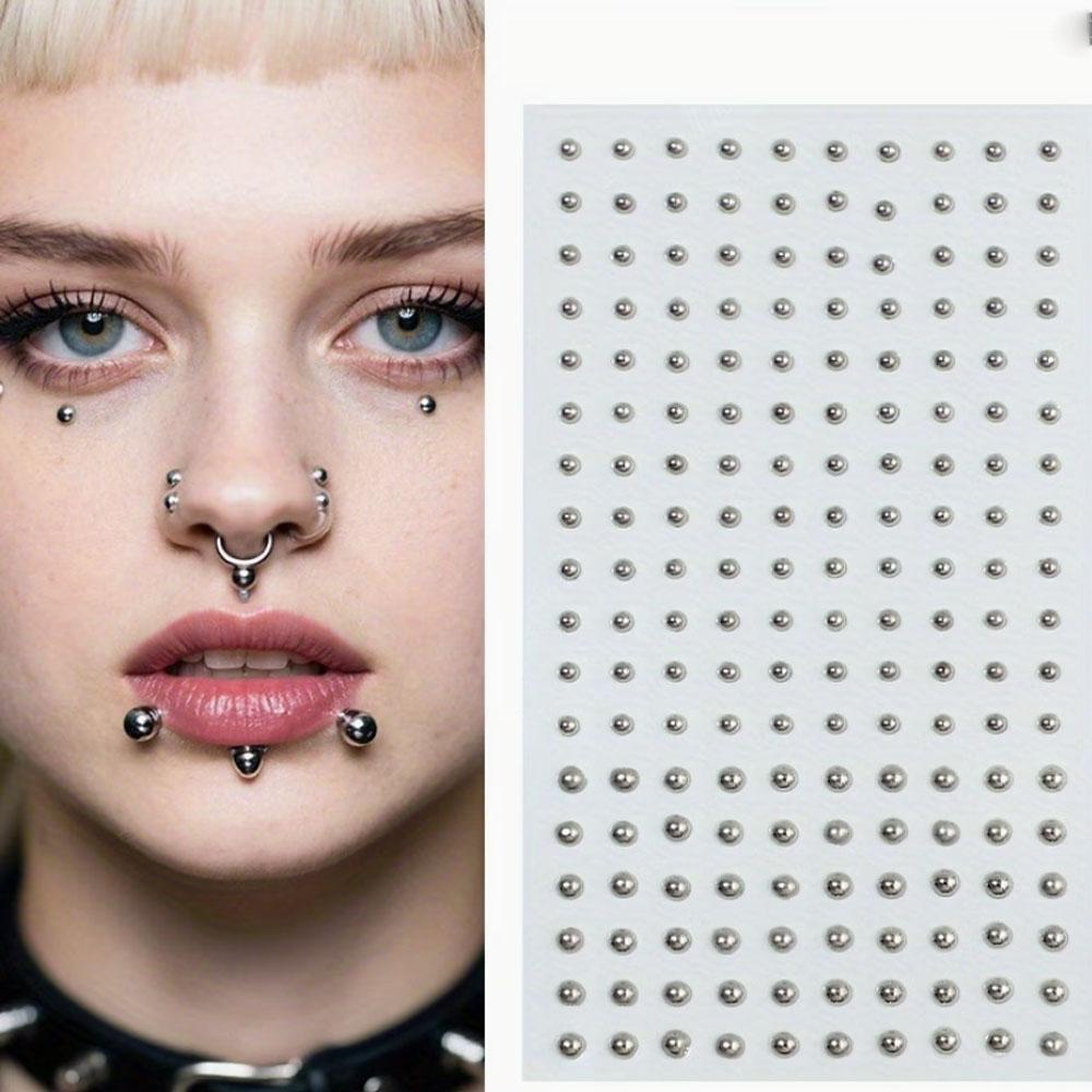 58-180pcs Set Non Piercing Lip - Body Jewelry Belly Button Rings ulasan dan harga