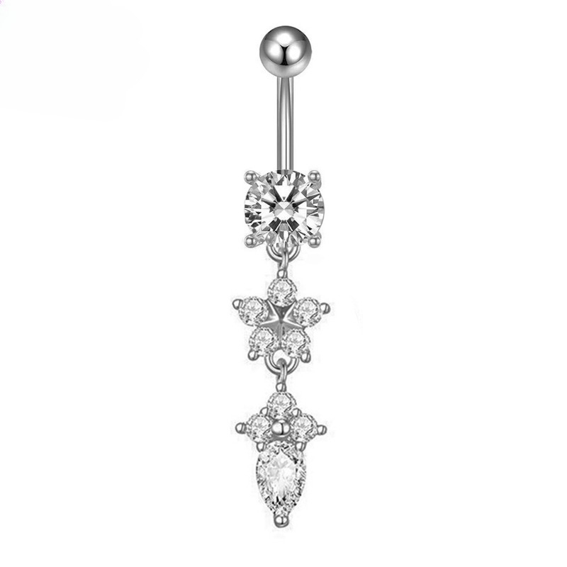 Titanium Ins Luxury Exquisite  - Body Jewelry Diamond ulasan dan harga