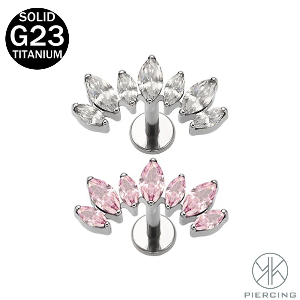 16G 18G F136 Titanium Brand Ne - Body Jewelry Brands ulasan dan harga