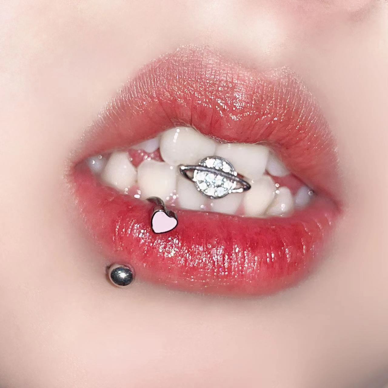 1Pc Trendy Sweet Cool Style St - Body Jewelry Art ulasan dan harga