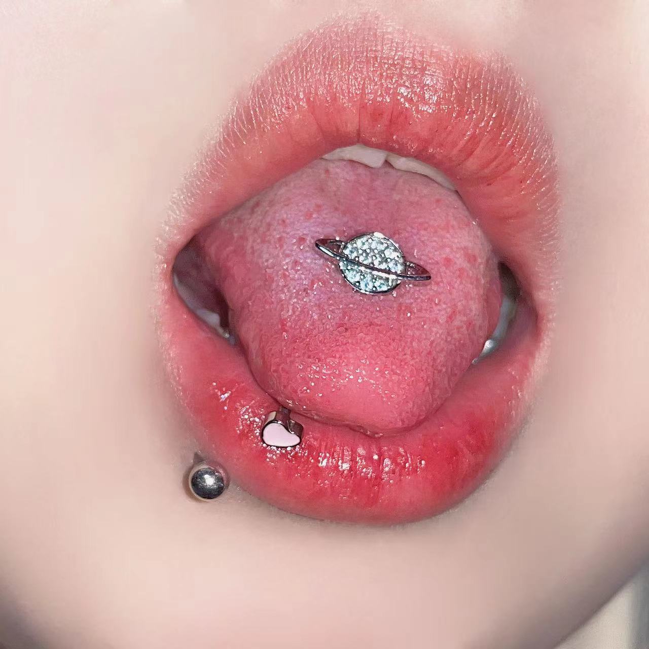 1Pc Trendy Sweet Cool Style St - Body Jewelry Art ulasan dan harga