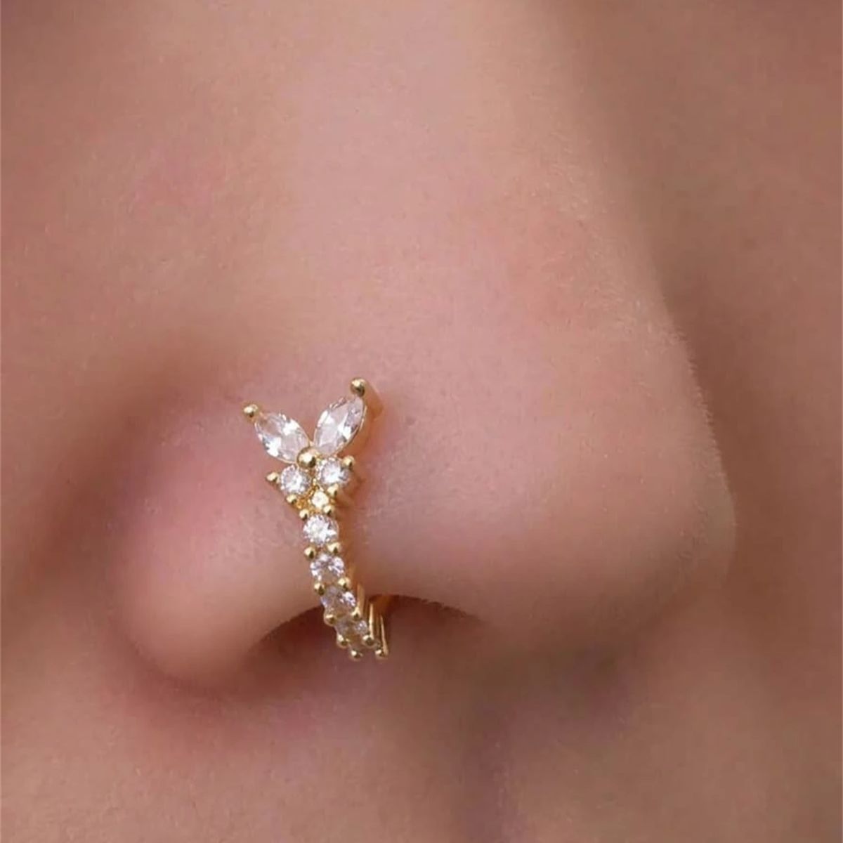 1PC Y - Shape Design No Pierci - Body Jewelry Art ulasan dan harga