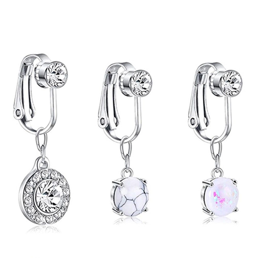 Fashion Women Belly Button Rin - Body Jewelry Belly Button Rings ulasan dan harga