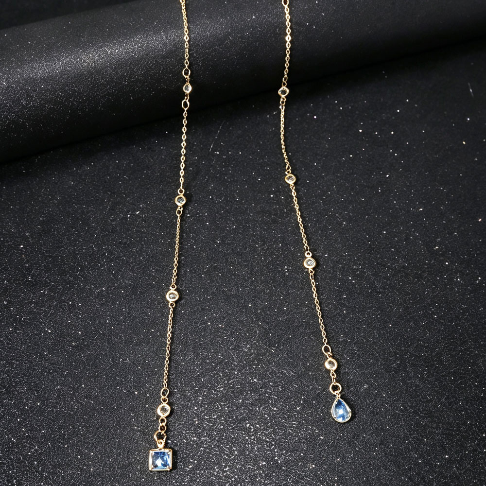 New Fashionable Elegant Neckla - Body Jewelry Diamond ulasan dan harga