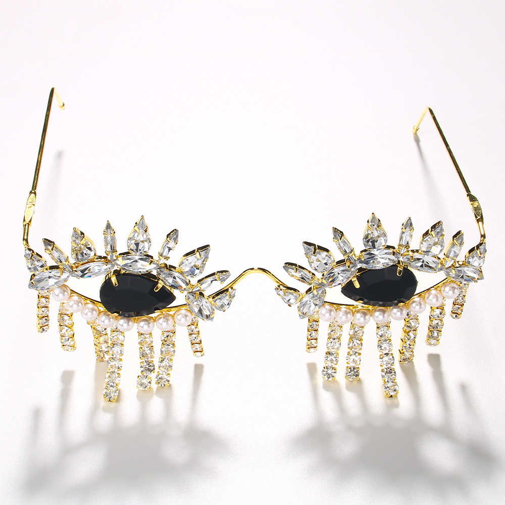 Stonefans Tassel Glasses Frame - Body Jewelry Art ulasan dan harga