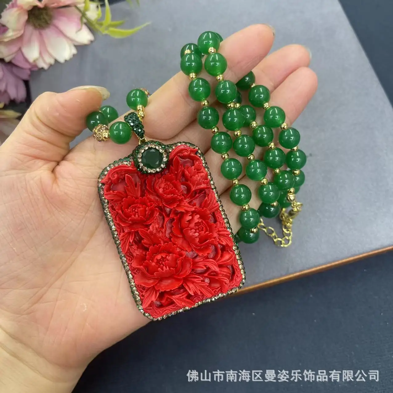 New peony flower red brand sky - Body Jewelry Brands ulasan dan harga