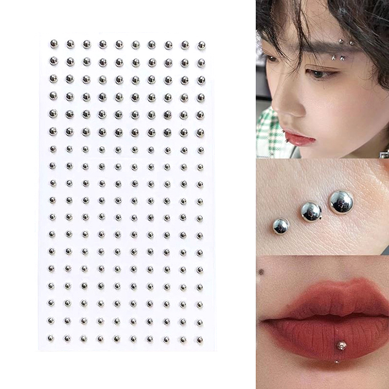 Diamond Sticker Fake Nose Stud - Body Jewelry Diamond ulasan dan harga