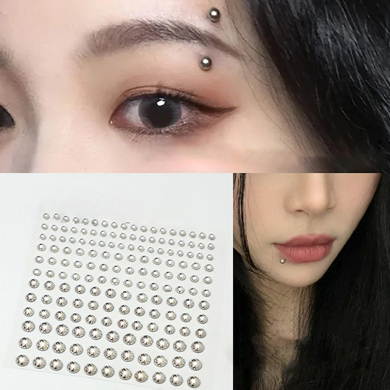 Diamond Sticker Fake Nose Stud - Body Jewelry Diamond ulasan dan harga