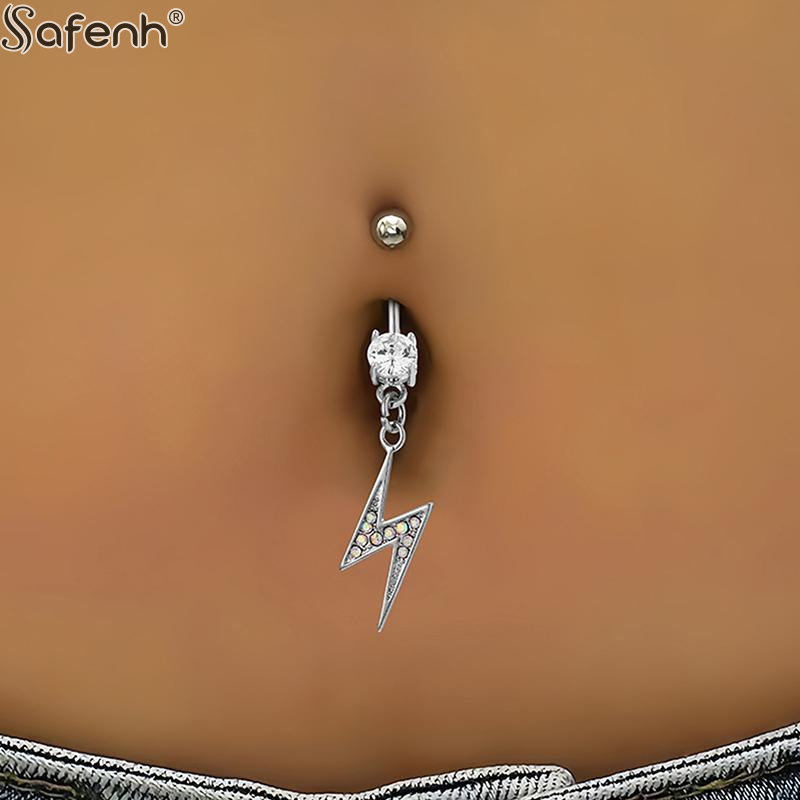 1pc High Quality Copper New Na - Body Jewelry Belly Button Rings ulasan dan harga