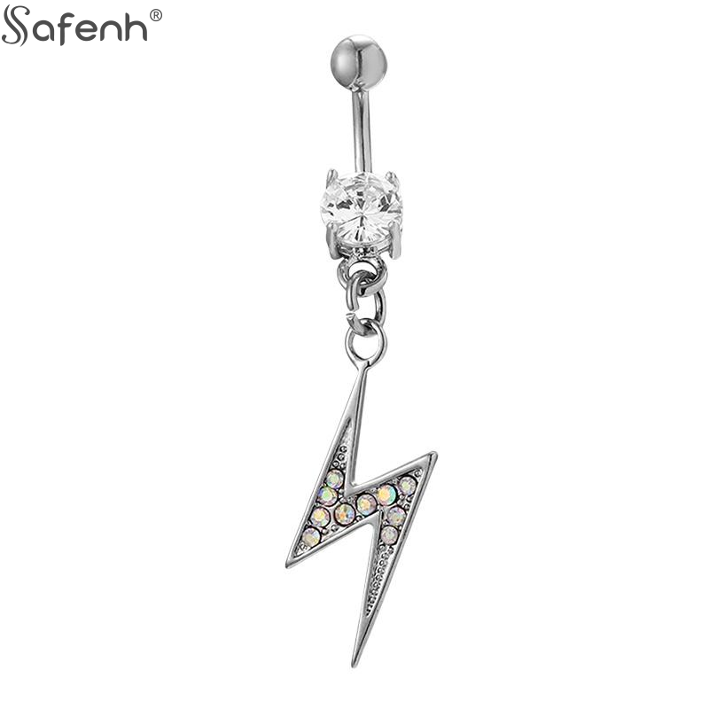 1pc High Quality Copper New Na - Body Jewelry Belly Button Rings ulasan dan harga