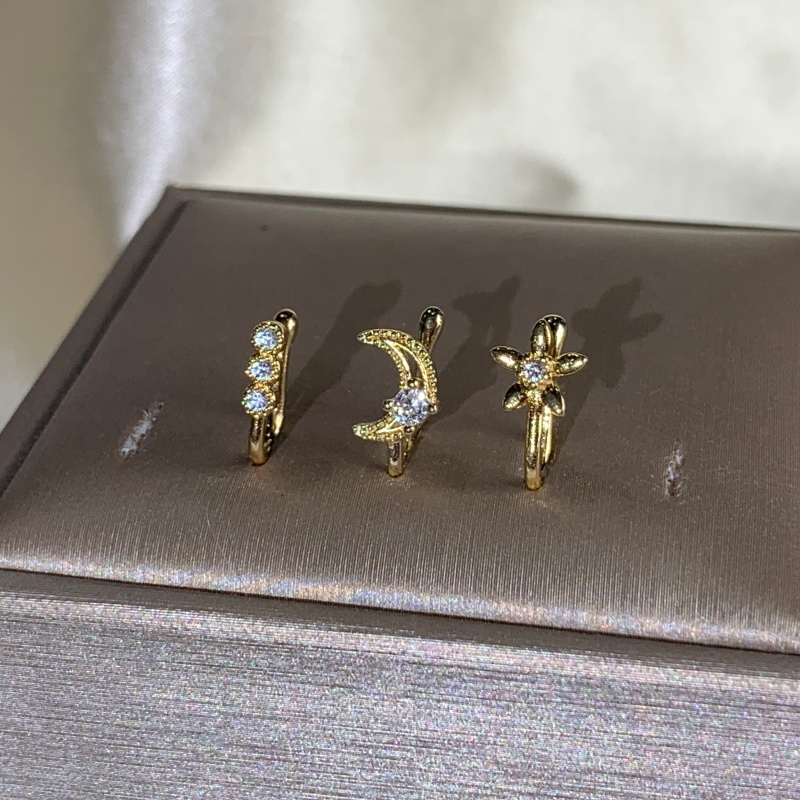 3-piece retro light luxury nos - Body Jewelry Art ulasan dan harga