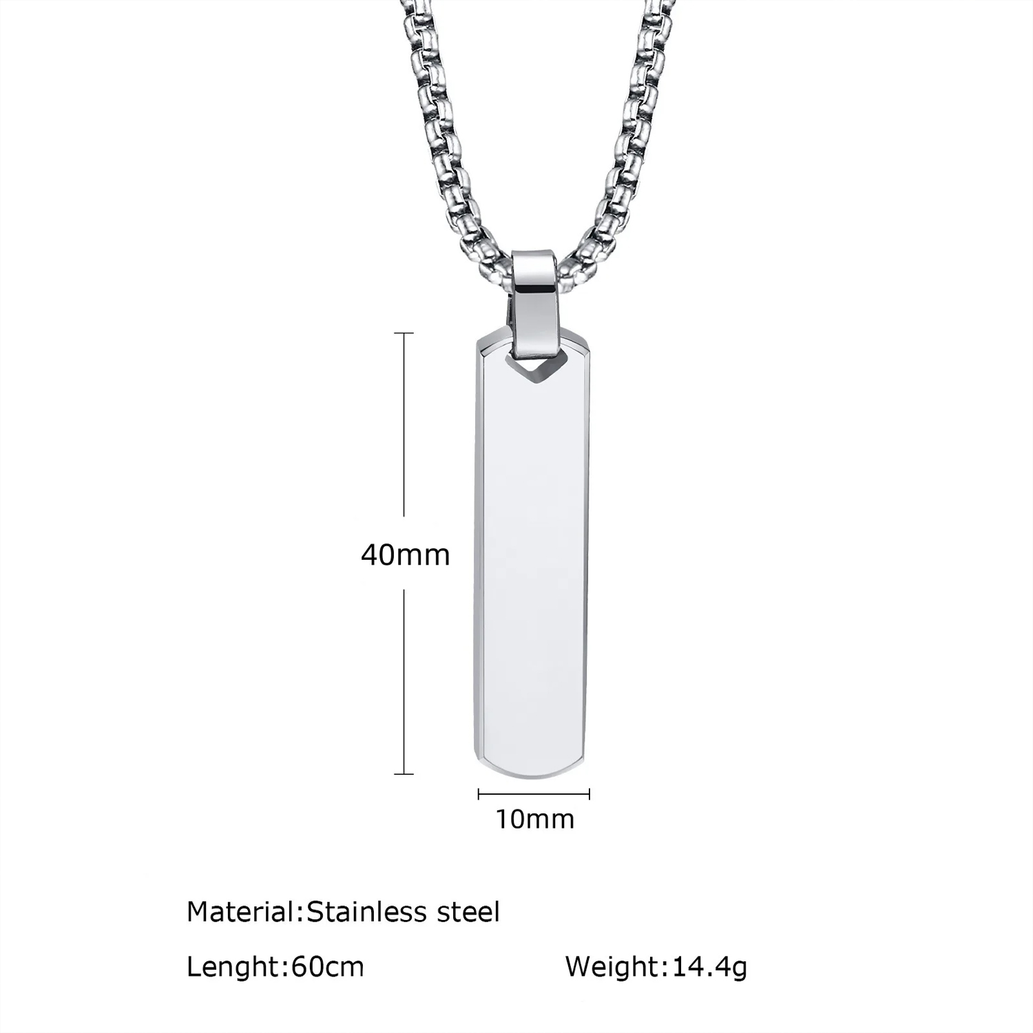 Personalized Photo Necklace Cu - Body Jewelry Unique ulasan dan harga
