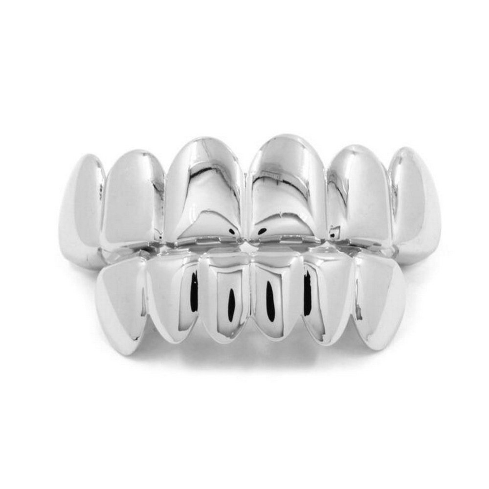 New Top Bottom Set Teeth Grill - Body Jewelry Unique ulasan dan harga