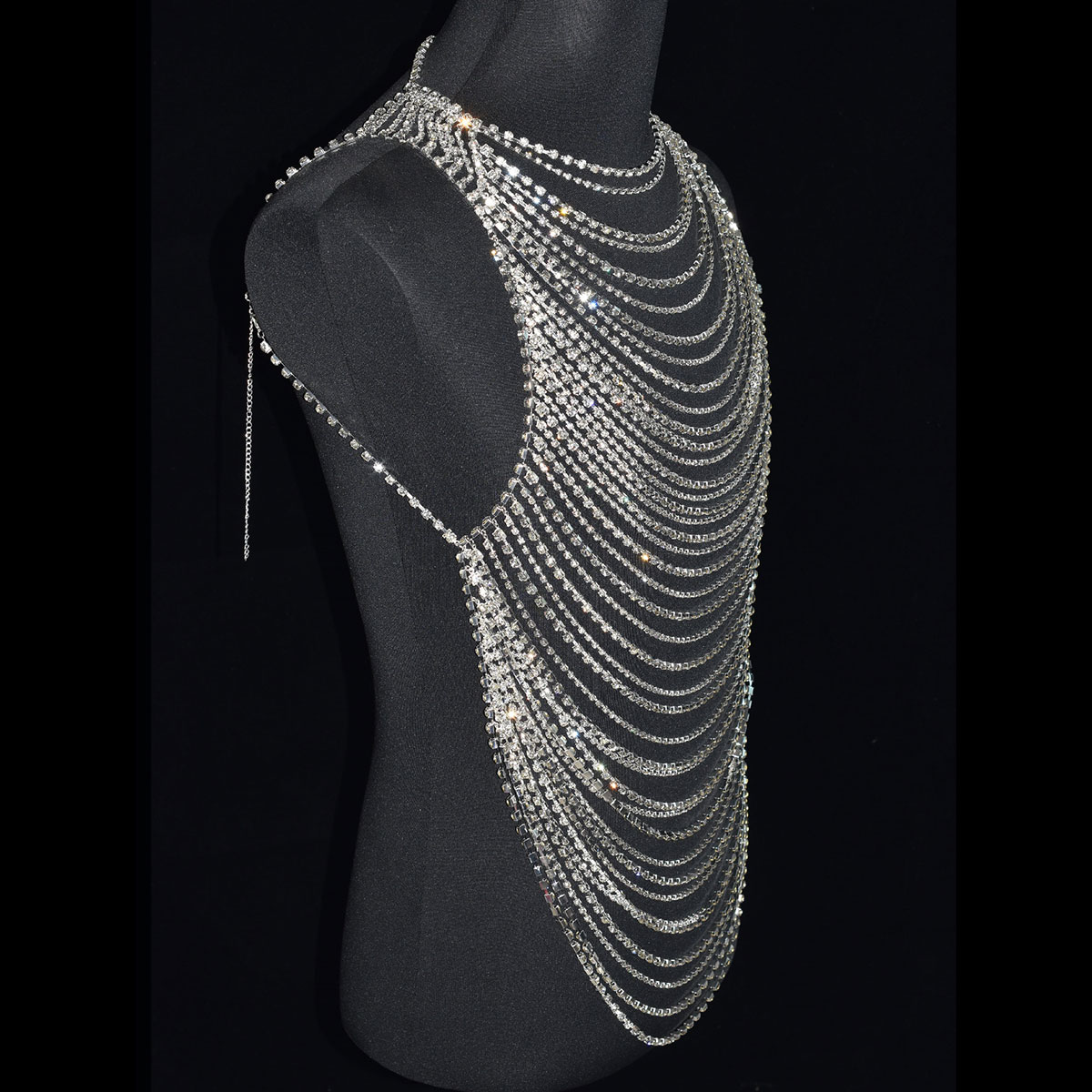 Fashion Luxurious Bling Men Wo - Body Jewelry Art ulasan dan harga